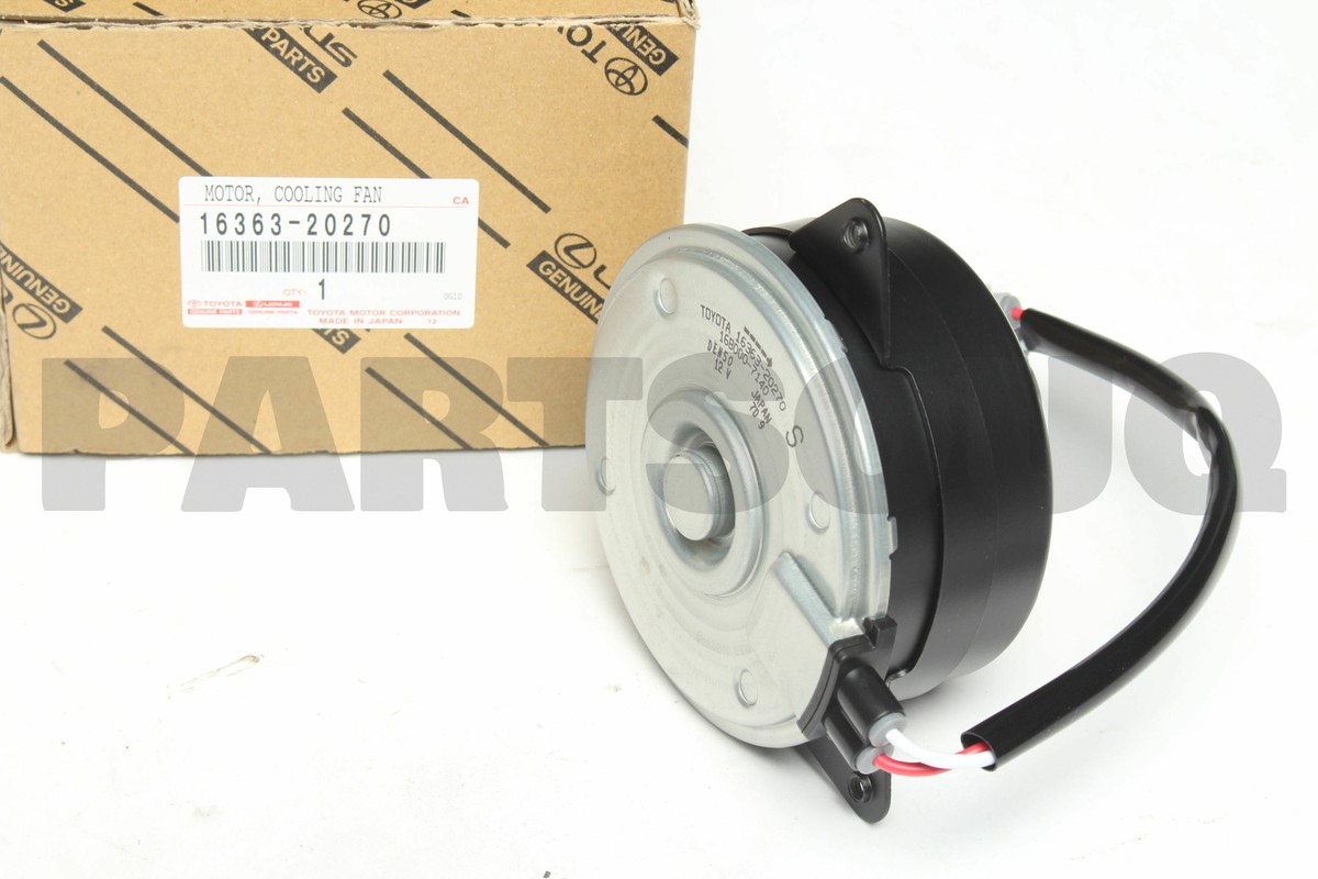 1636320270 Genuine Toyota MOTOR, COOLING FAN 16363-20270 | eBay 