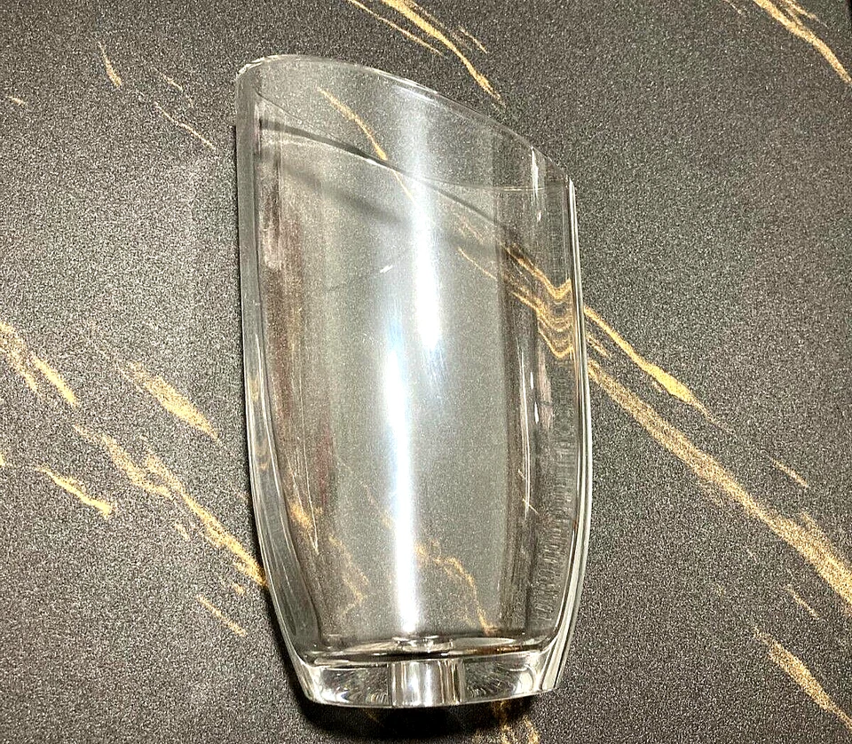 PARALUME / VASO, H275 mm, PER LAMPADA / LAMPADARIO IN CRISTALLO TRASPARENTE RCR - Immagine 3 di 4