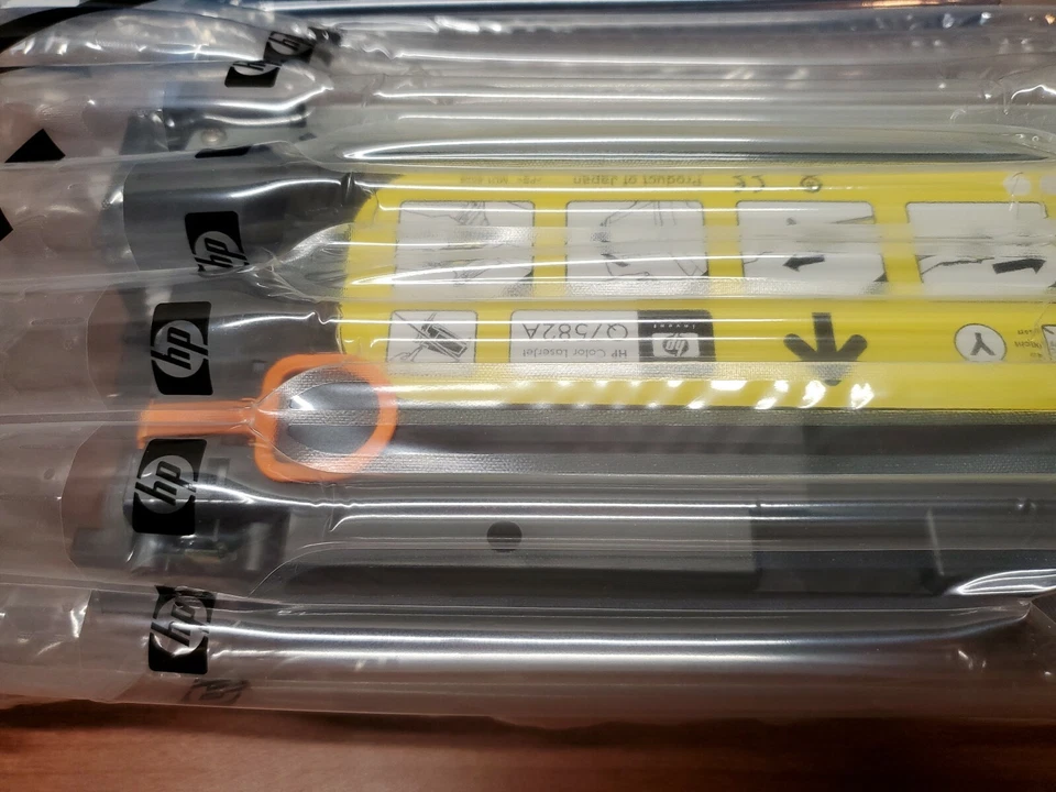 Nuevo Cartucho Sellado Caja Abierta HP Q7582A Amarillo LaserJet 3800 Original OEM Foto 3 de 4