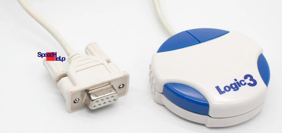 Mini Logic 3 Serial Mouse RS-232 Connections COM Port DOS Driver Retro Vintage - Image 2 of 4