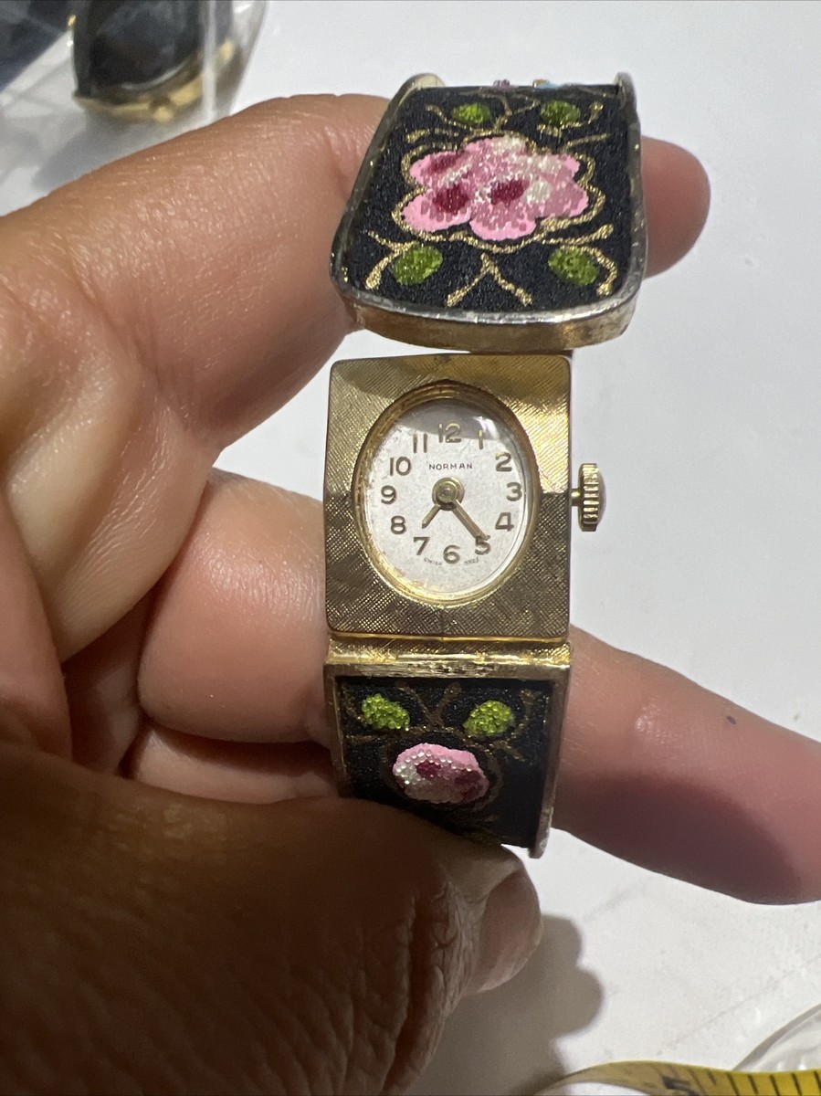 Vintage 50's/60's NORMAN DE LUXE Swiss Made Beaded Bracelet Vintage 50's/60's NORMAN DE LUXE Swiss Made Beaded Bracelet