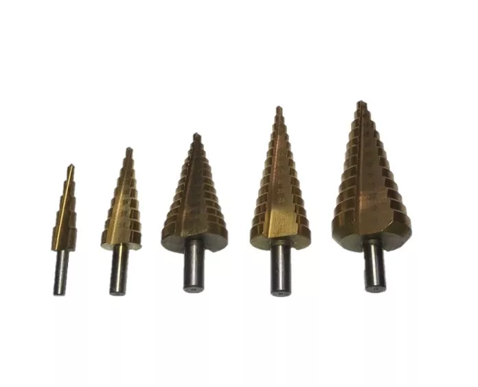 HSS STEP DRILL BIT CONE CUTTER VARIOUS SIZES FROM 4 38MM RDGTOOLS