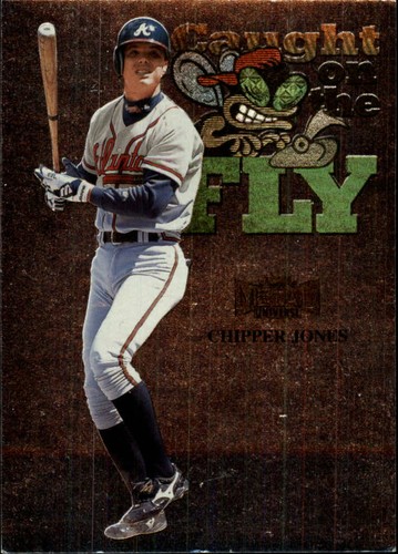 Chipper Jones #245 — 1999 Metal Universe baseball card