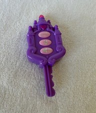 Disney purple castle shaped toy car key