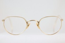 OLD USED B L BAUSCH  LOMB 1/10 12K GOLD FILLED ARTCRAFT EYEGLASSES