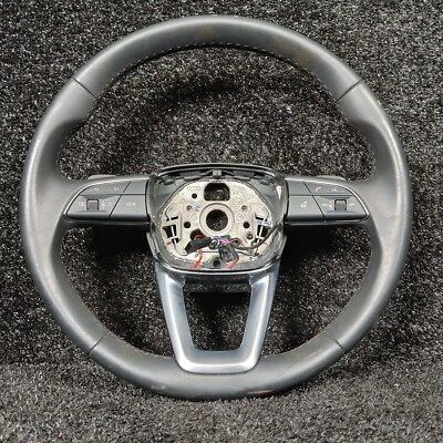 AUDI Q5  Steering Wheel Leather  W/heated W/Switches  80A419091CCMJM  10K  22 23