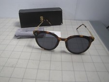 Sojos SJ2068C5 Classic Round Sunglasses Men Women Dark Tortoise / Grey NEW