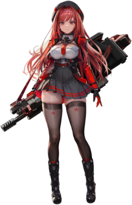 Rapi: Red Hood Nikke Goddess of Victory Waifu Anime Sticker 6