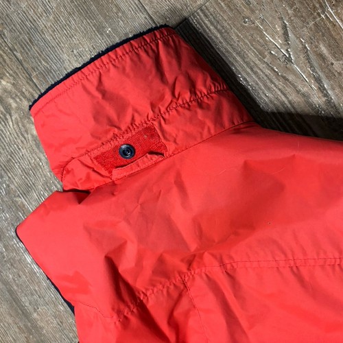 MUSTO Gilet Jacket Deep Pile Fleece Vest Sailing Ski Mens XS Red Navy England - Picture 11 of 11