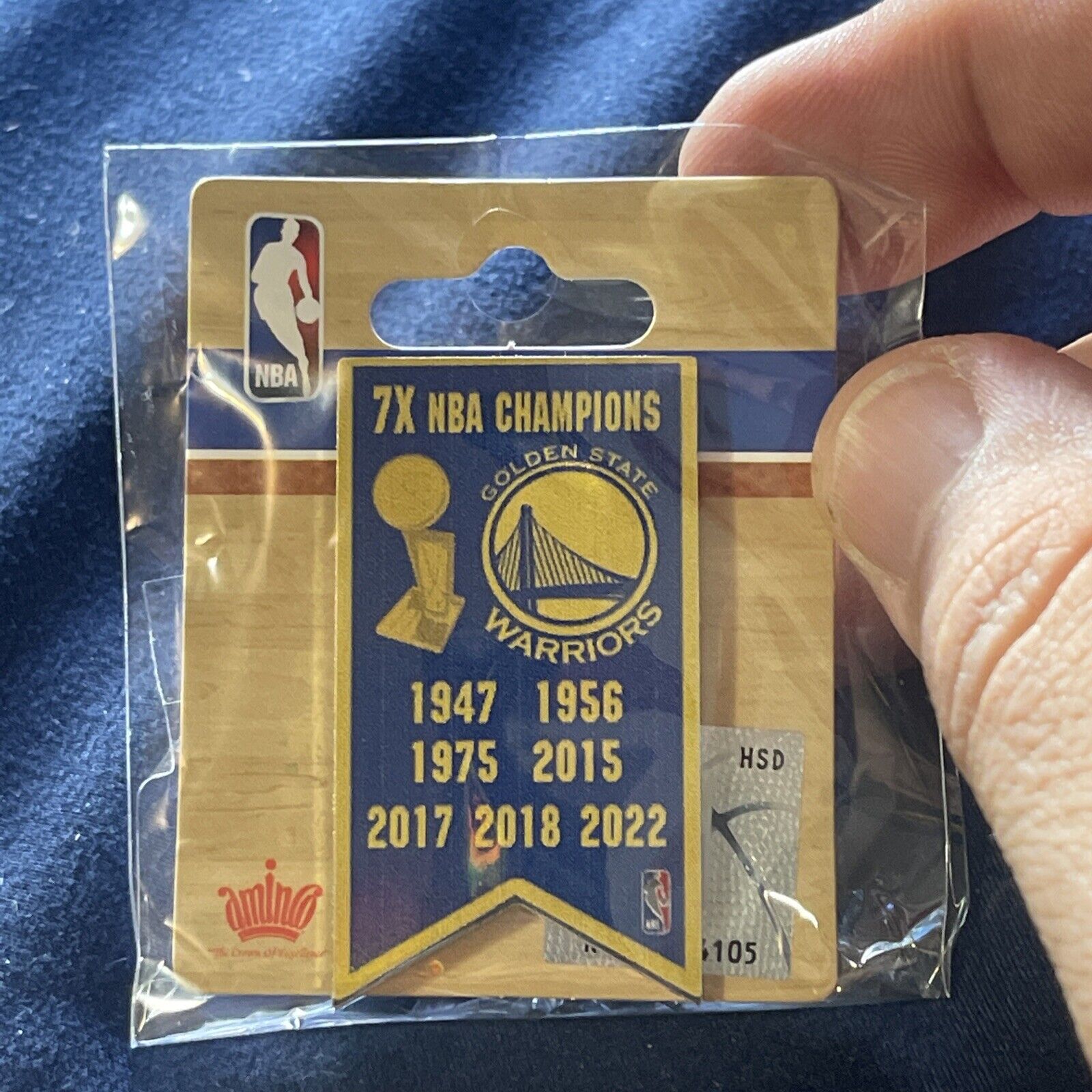 NBA Finals Trophy Pin