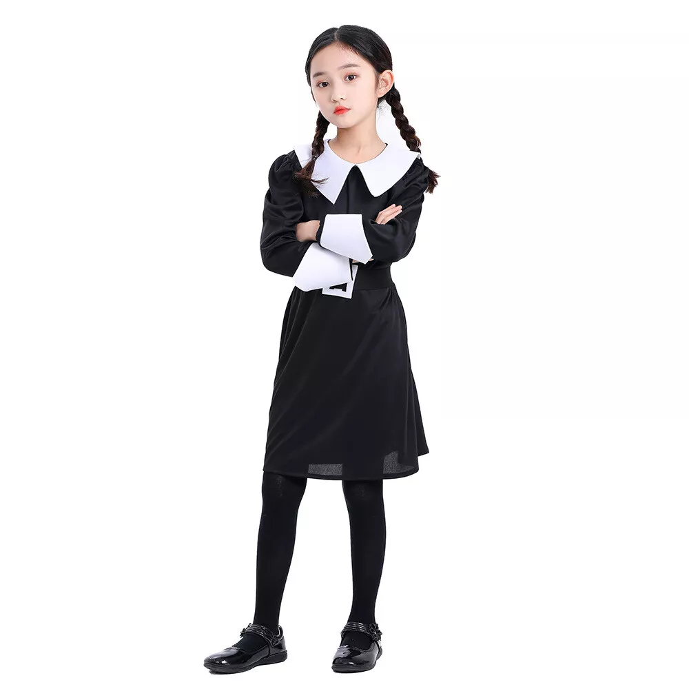 The Addams Family Wednesday Costume - Wednesday Addams Cosplay