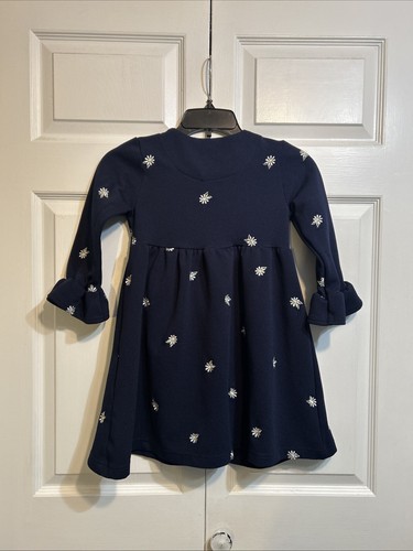 Blueberi Boulevard Daisy Coat Blue Size 6X Easter Church Floral Flowers - Picture 6 of 9
