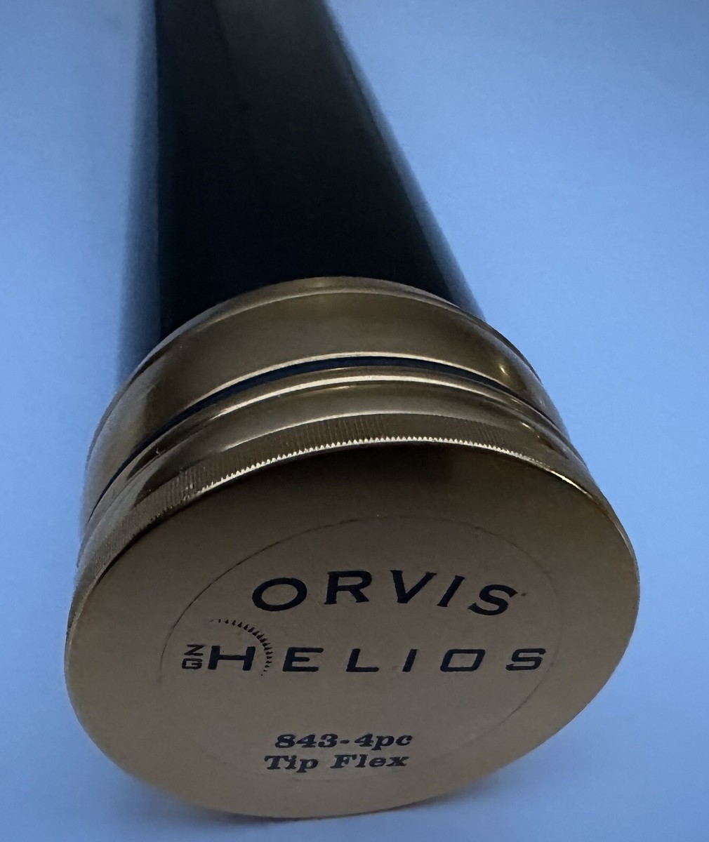 Orvis Helios Fly Fishing Rod 843 Tip Flex 8'4” 3wt. 4pc. NEW!! | eBay