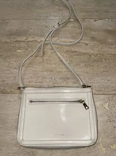 Lauren Ralph Lauren Cream White cross body bag 9x6.5x1.65”