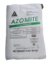 44 Pound Micronized AZOMITE Trace Mineral Fertilizer Powder in Original Bag