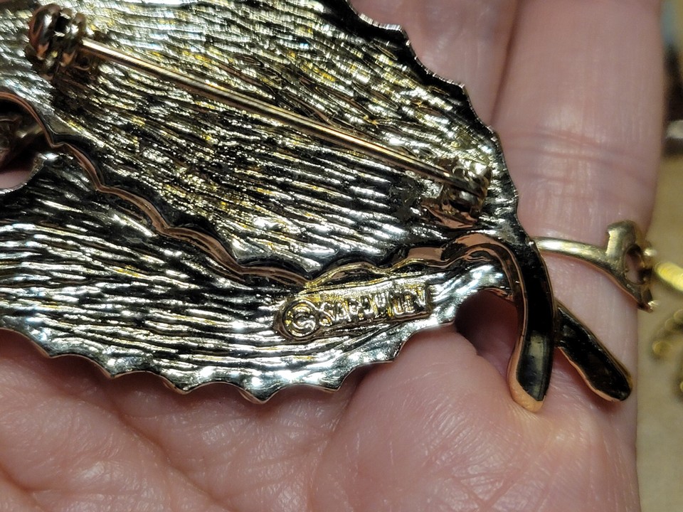 Vintage Costume Jewelry Lot Some Signed Sarah Cov Avon Trifari