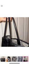 MCM Liz Shopper Medium Tote Bag Reversible in...