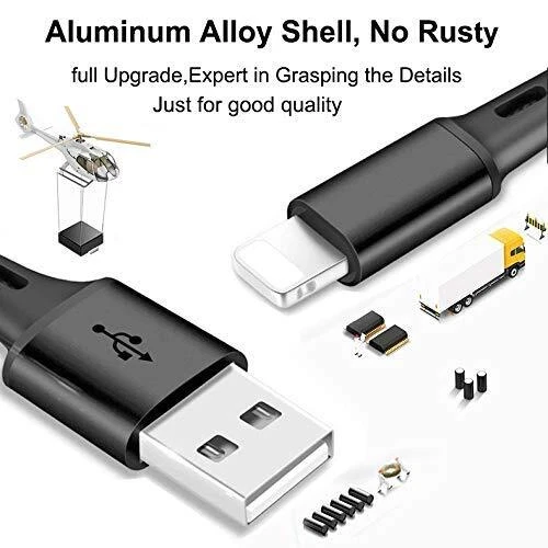 Mobile Phone Charging Cable 3in1 Type-C Micro USB iOS for iPhone Samsung Huawei - Image 3 of 4