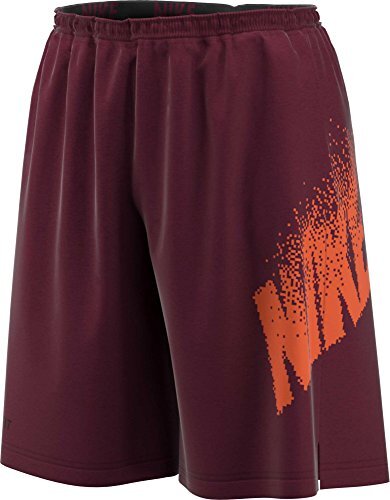 Мужские тренировочные шорты Nike Dri-Fit GFX 1 бордового цвета 891216-652 4790₽