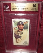 2019 TOPPS ALLEN & GINTER MINI A&G BACK 183 FERNANDO TATIS JR RC BGS 10 PRISTINE