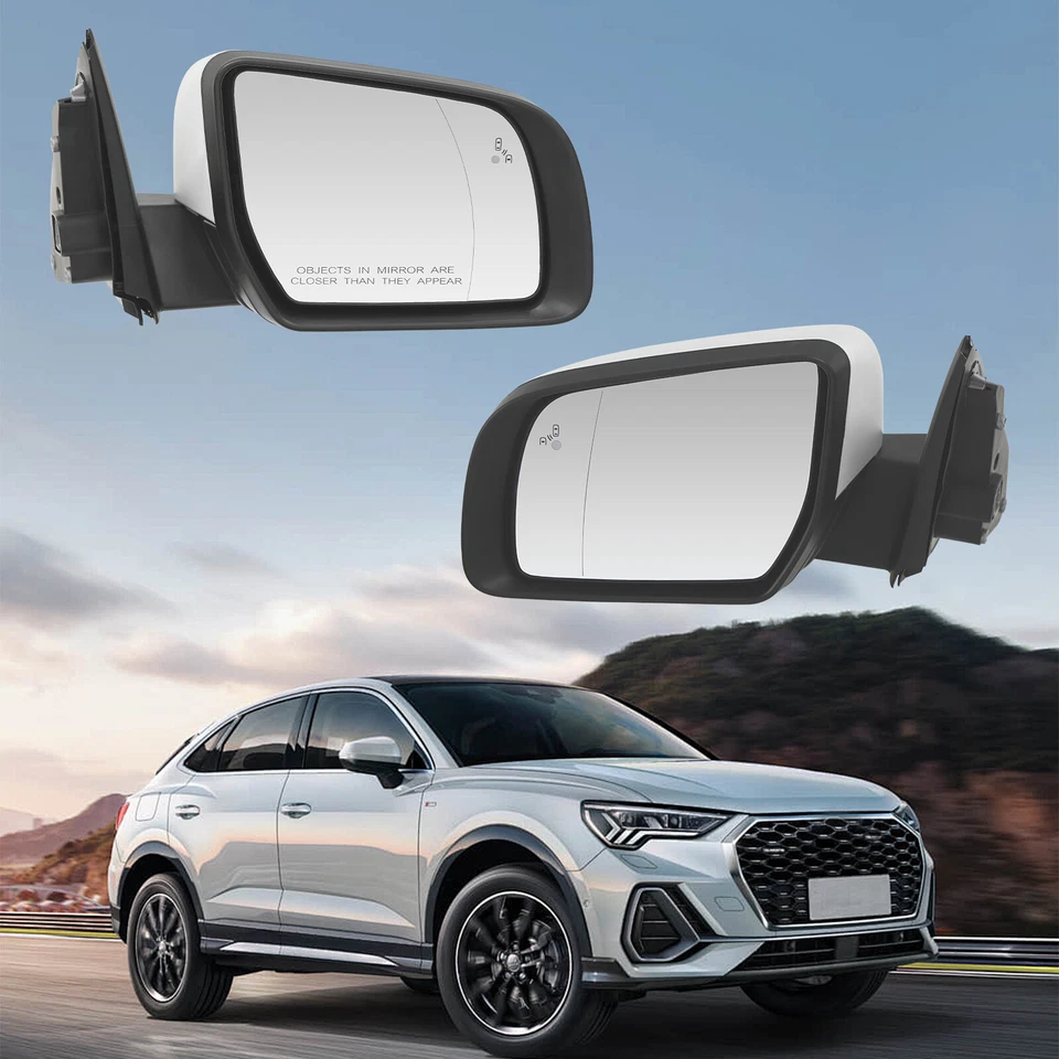 Power Heated Rearview Mirror Right & Left For 2019-2023 Ford Ranger W/Blind Spot Foto 3 de 4