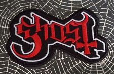 GHOST Heavy Metal Rock Band Embroidered Patch  Iron on New