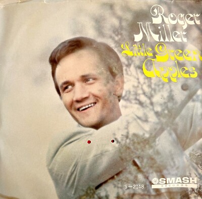 Roger Miller Little Green Apples 45 Single 1960s Record 7'' 45BinB