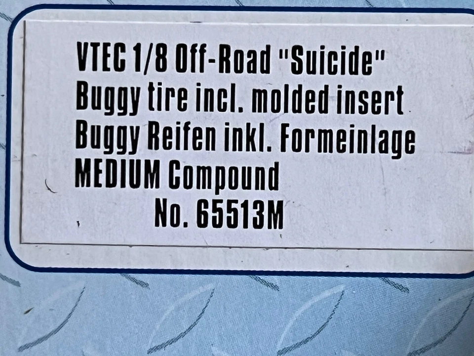 VTEC SUICIDE -medium- 1/8 Buggy Reifen LRP 65513M LRP - Bild 4 von 4