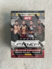 2021 PANINI PRIZM UFC DEBUT EDITION BLASTER BOX MCGREGOR KHABIB JONES CHIMAEV RC