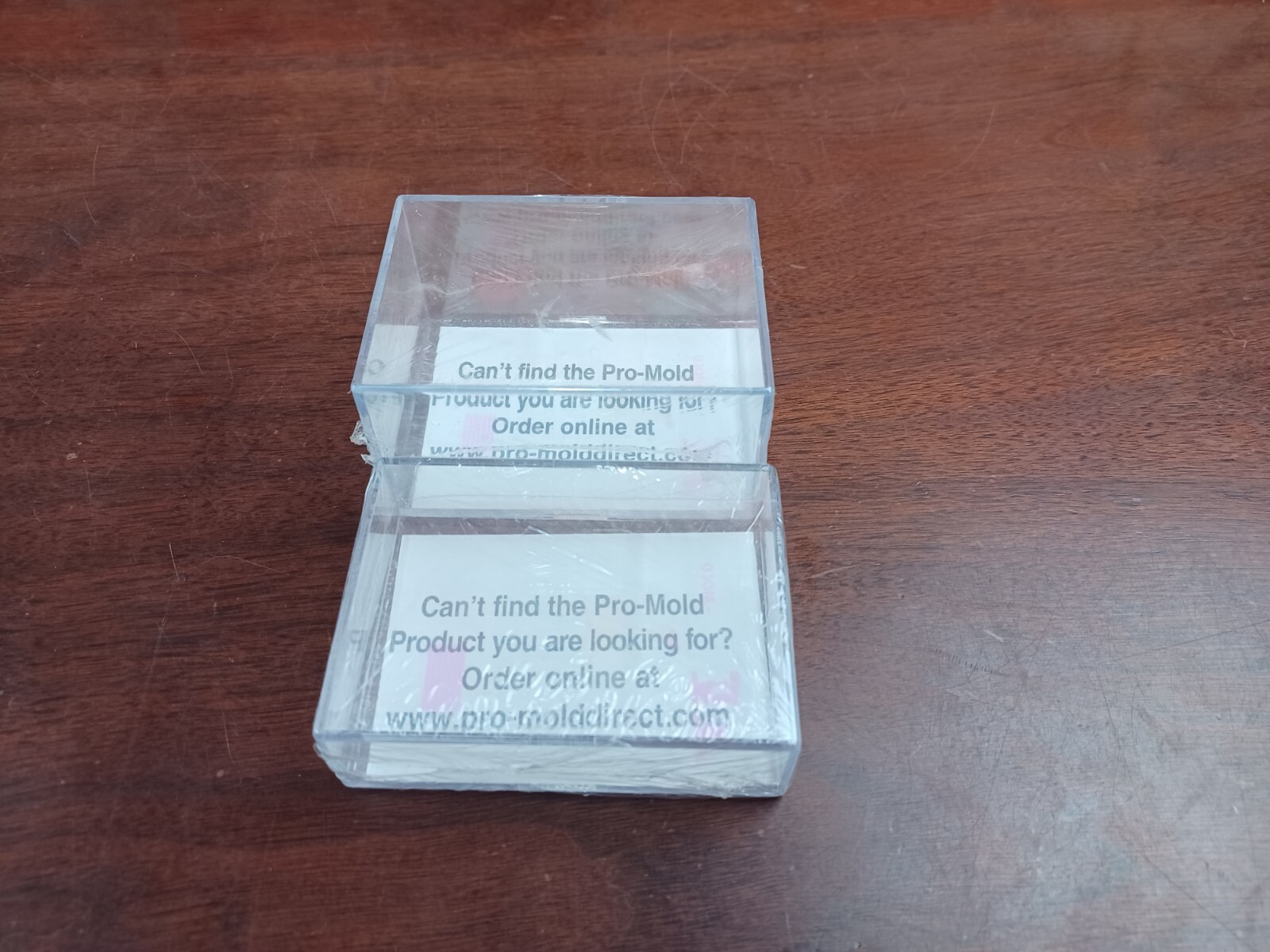 Pro Mold 100 Count & 50 Count Plastic Box Trading Card Container