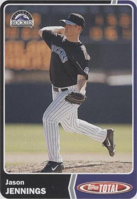 2003 Topps Total - Jason Jennings #356 - 1 of 1