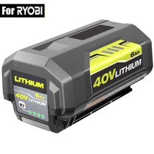 40V Battery For Ryobi 40 Volt 6.0Ah Lithium OP4060 OP4030 OP4050 OP40602 OP40261