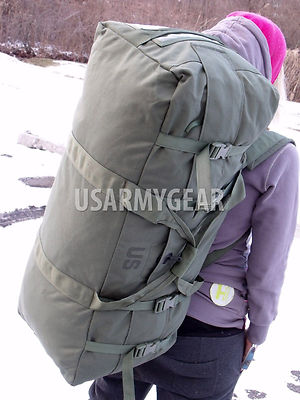 Army Improved Military Duffle Travel Bag Deployment 8465-01-604
