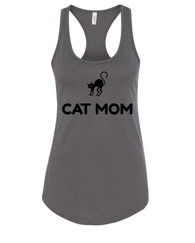 Canotta mamma gatto simpatica maglietta amante dei gatti divertente gatto mamma regalo festa della mamma maglietta - Foto 5 di 11