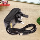 UK Plug Switching Power Supply Adapter Charger AC100-240V DC 24V/12V/9V/6V5V 1A