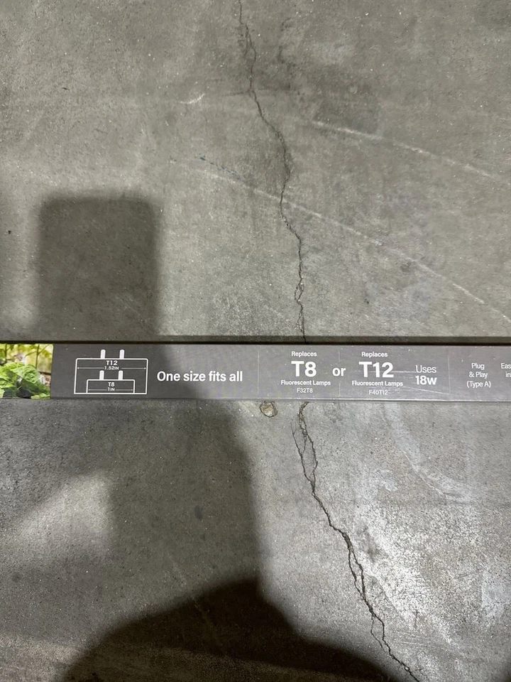 Feit Electric T48/GROWFSLEDG2 20W 2208 Lumens T8/T12 Plug & Play LED Lamp 48 in. - Image 3 of 4