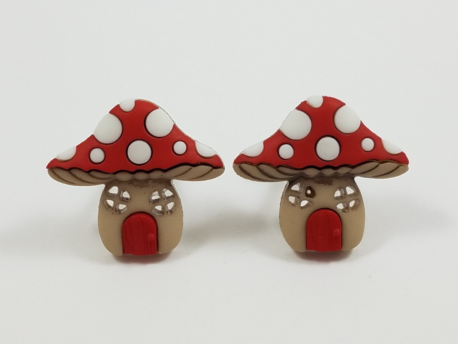 Gemelos Casa De Hada Toadstool Para Boda Groomsmen Jardín Fantasía Hongo