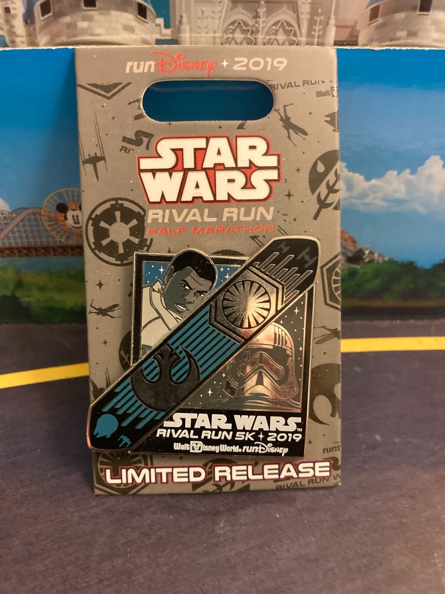 2019 Disney Star Wars Rival Run Weekend Marathon 5K Logo Pin