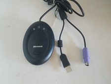 Microsoft USB PS2 Mouse And Keyboard Optical Desktop Receiver 3.0 A