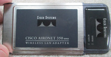 CISCO AIRONET 350 WIRELESS LAN ADAPTER AIR-PCM350
