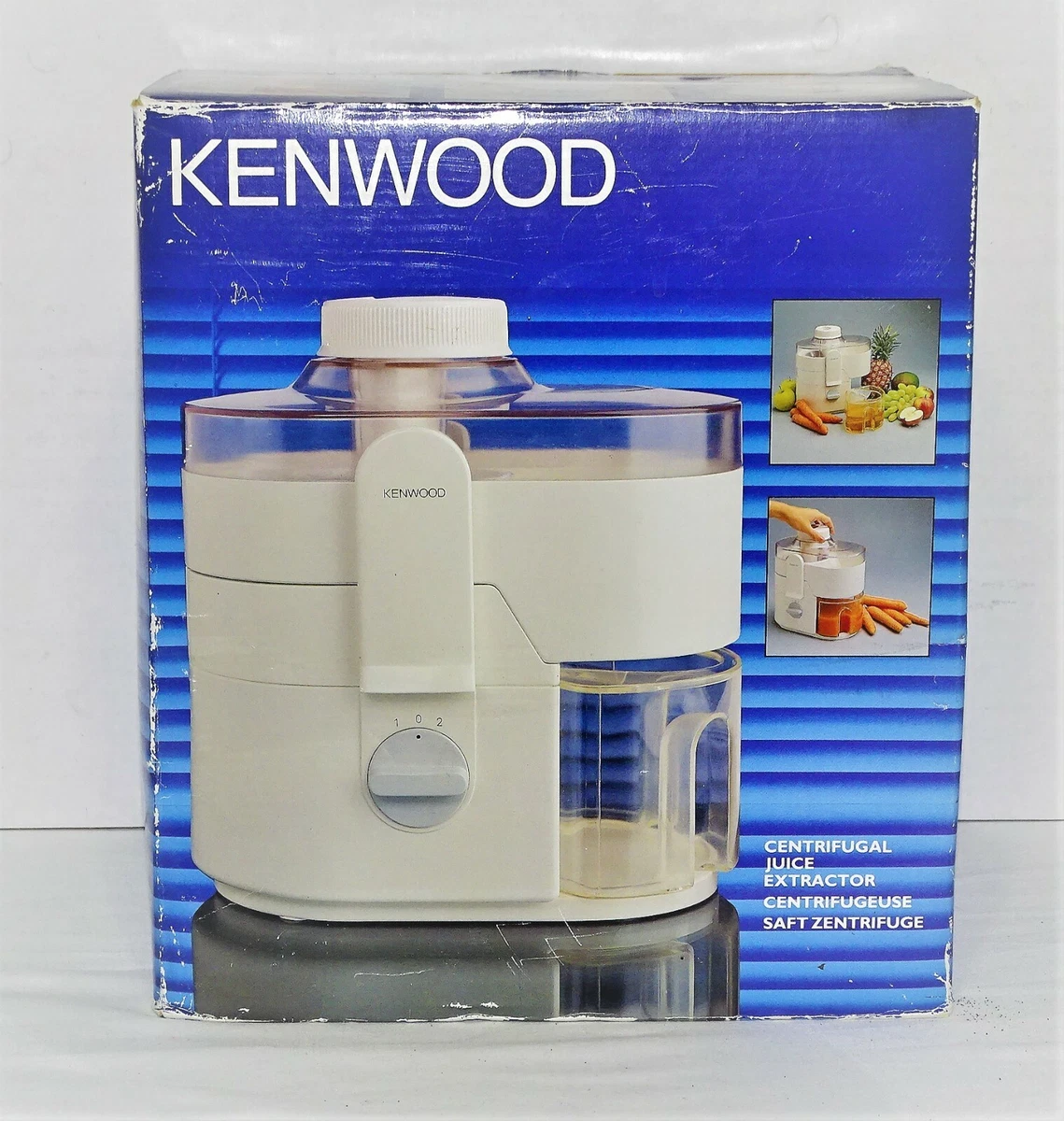 KENWOOD Juicer JE500 Centrifugal Juice Maker Extractor White