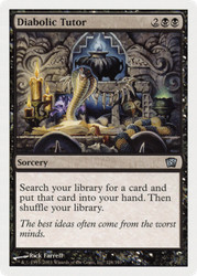 Diabolic Tutor Eighth Edition #128/350 MTG