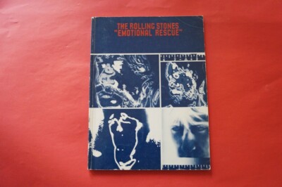Rolling Stones - Emotional Rescue . Songbook Notenbuch. Piano Vocal Guitar PVG