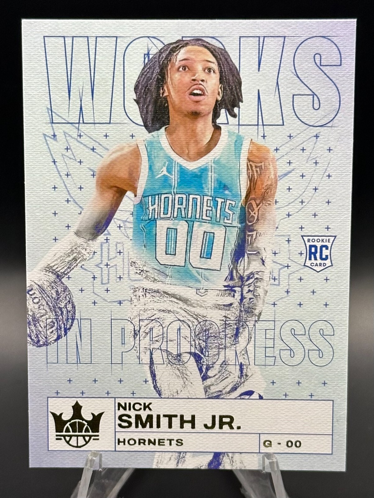 2023-24 Court Kings - Nick Smith Jr. Works in Progress RC - Charlotte Hornets