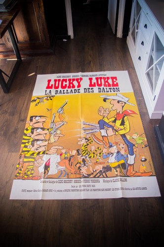 LUCKY LUKE BALLAD OF THE DALTONS (1978) - Original French Movie Poster – Large