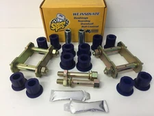 SUPER PRO Greaseable Shackle  & Spring Bushes to suit Isuzu Dmax 07-12  SUPERPRO
