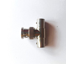 1 Stück BNC T-Stück 1 x Stecker - 2 x Kupplung 50 Ohm / Adapter Verteiler Verbin