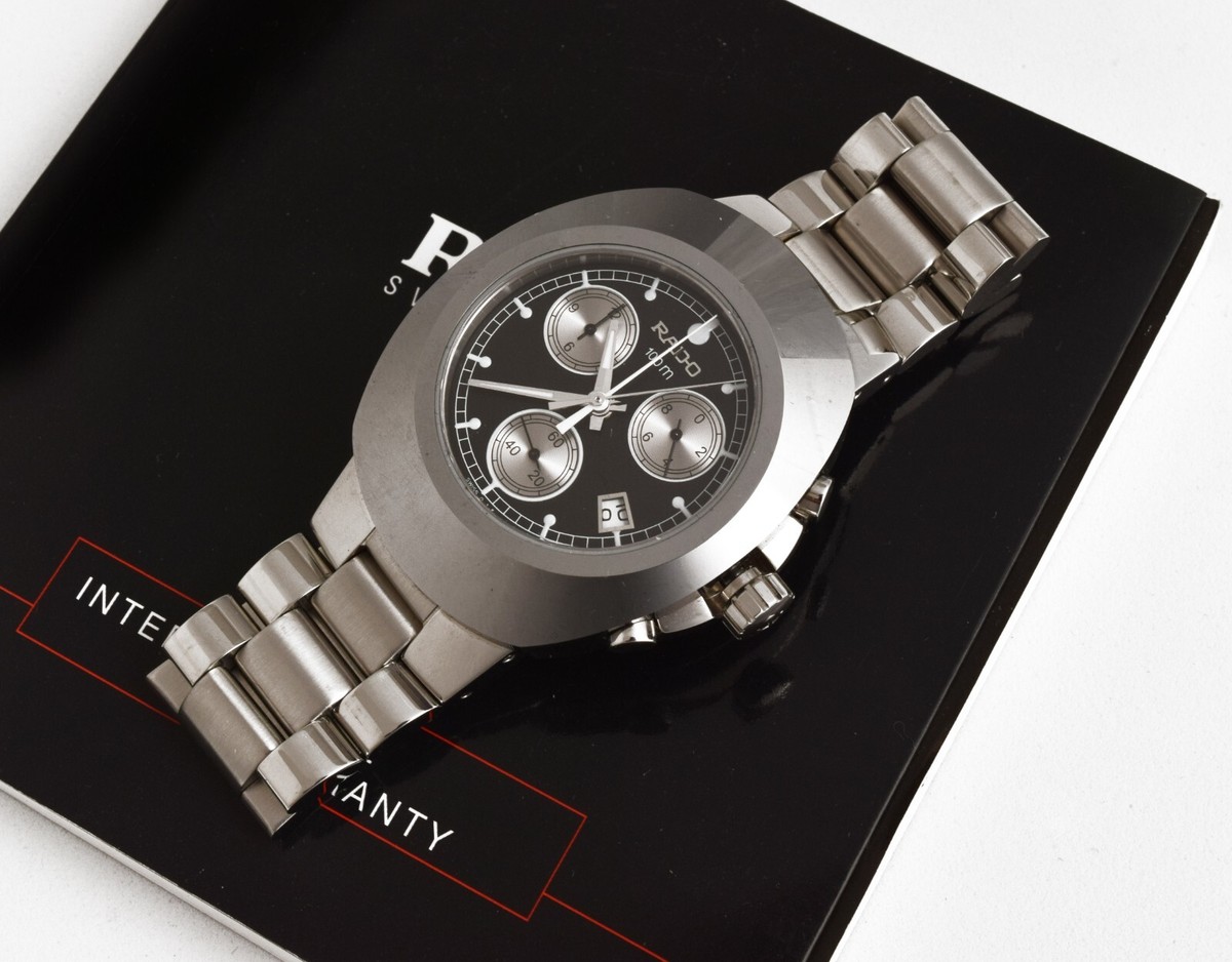 VINTAGE RADO DIASTAR CHRONOGRAPH TUGUSTENO SWISS QUARTZ 7