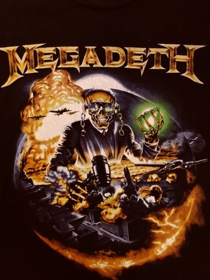megadeth vic rattlehead shirt