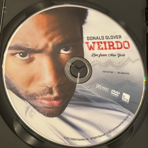 Donald Glover: Weirdo - Live From New York DVD. (aka Childish Gambino). Rare OOP - 第 2/5 張圖片